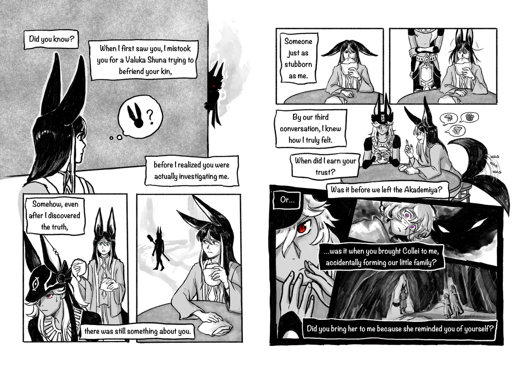 (Our) Denouement - In Carnation p. 3-4