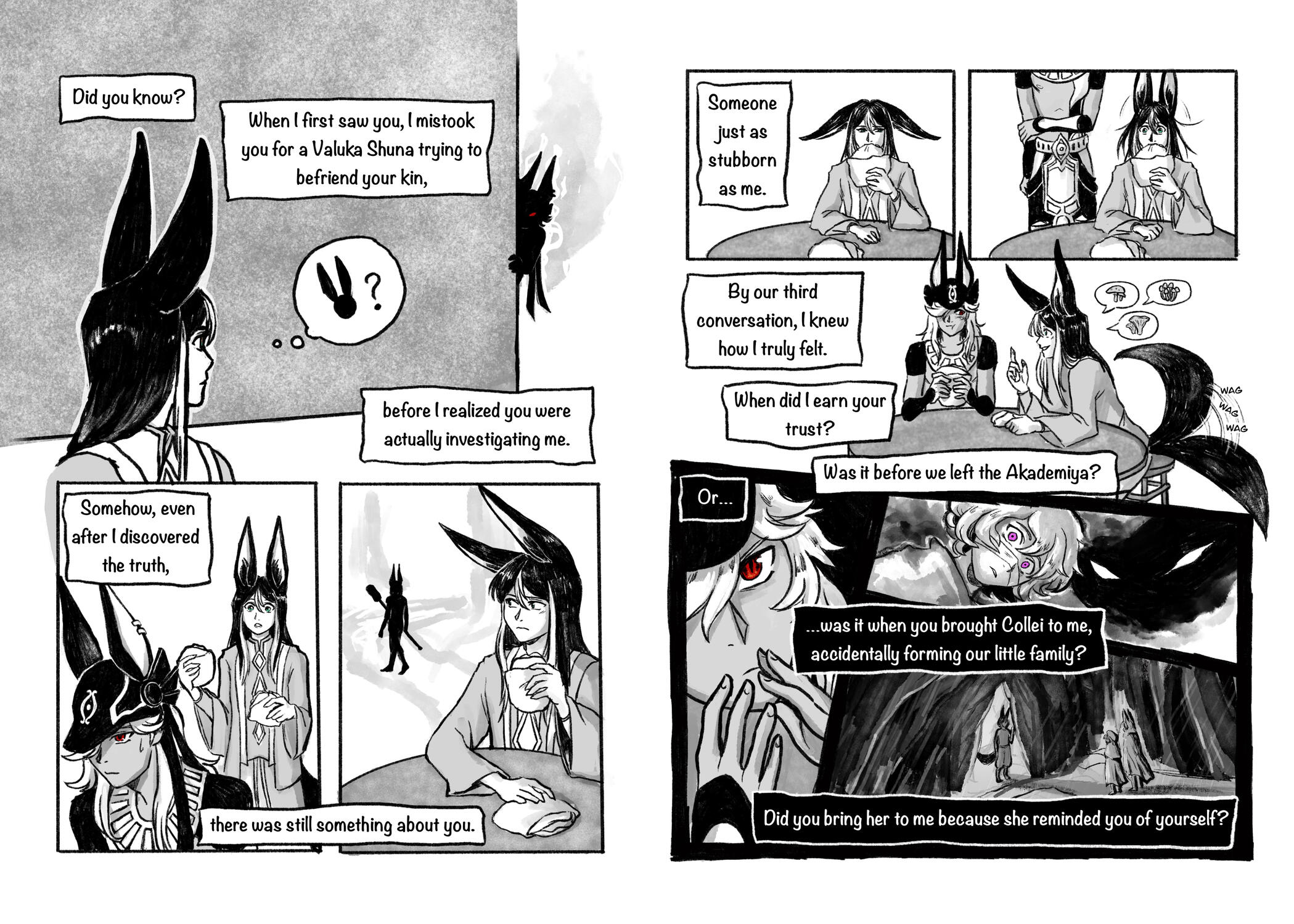 (Our) Denouement - In Carnation p. 3-4
